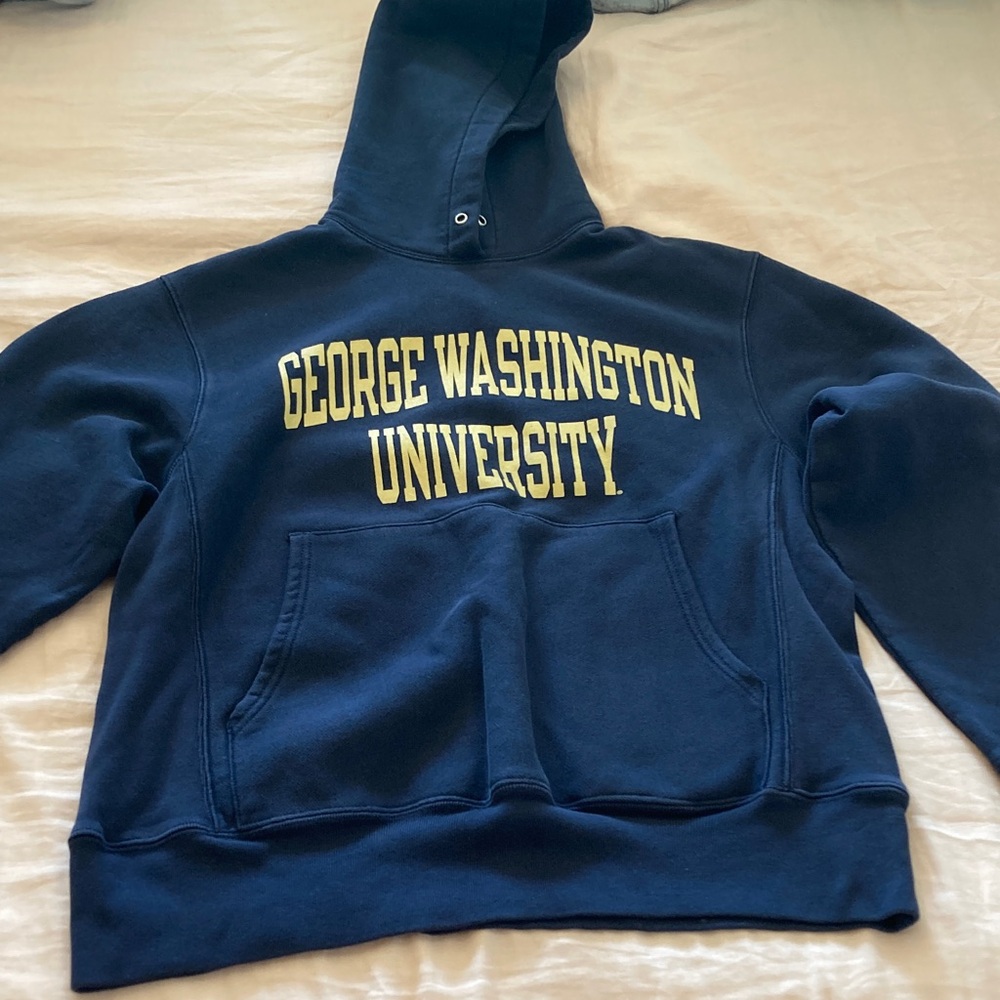 Champion Navy Blue University Hoodie